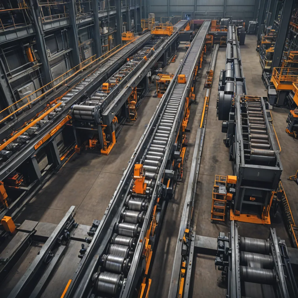 Designing Heavy Duty Roller Conveyors for Multi Ton Steel and Manufacturing Logistics