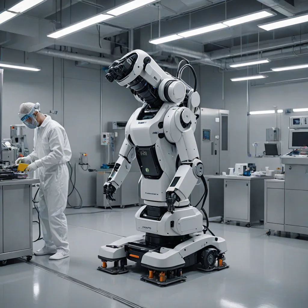 How Automated Industrial Cleaning Robots Reduce Downtime in Cleanroom Manufacturing