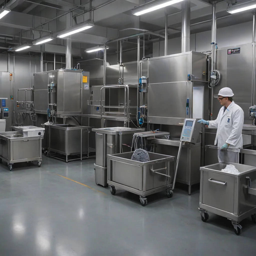 How Automated Totes and Bin Washing Systems Maintain Cold Chain Hygiene Standards