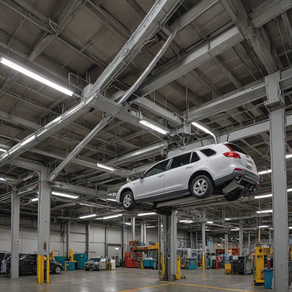 How Overhead Monorail Systems Optimize Material Handling in Automotive Paint Shops